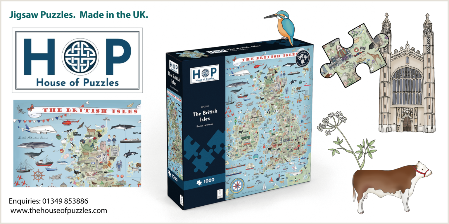 License with House of Puzzles & Emma Lawrence Designs